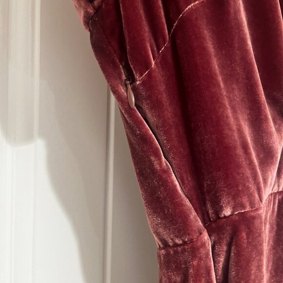 Wilfred Velvet Mini Dress Size 4 - Picture 4 of 4